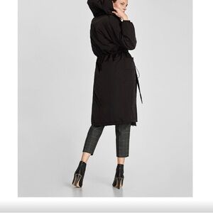 ZARA PUFFER COAT WITH HOOD